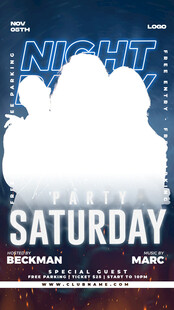 周六夜晚音乐派对海报