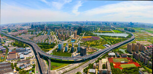 嘉兴经济开发区航拍图