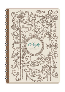 线圈本 复古边框