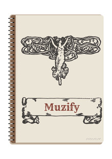 线圈本 复古边框