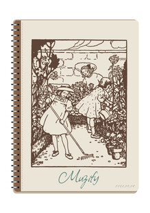 线圈本 花园女孩