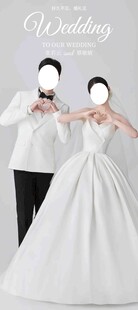 浪漫婚礼新人甜蜜瞬间