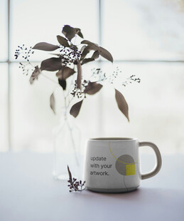 文艺清新ins风马克杯样机展示