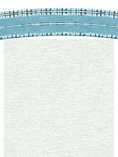 浅蓝色纹理布料边缘