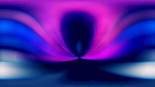 梦幻紫色蓝色渐变光影