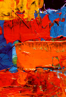 抽象色彩油画
