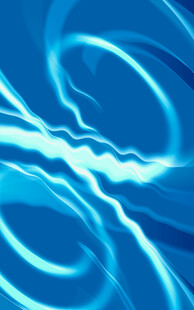 蓝色动感光效抽象背景图