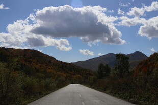 山间公路美景