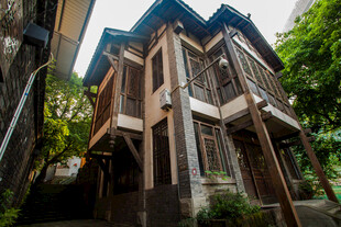 古朴中式风格庭院建筑