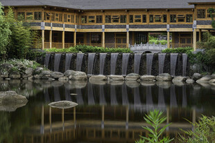 中式水景建筑景观