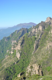 壮丽山峦景色