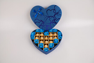 工艺品心形药盒 多彩药品收纳