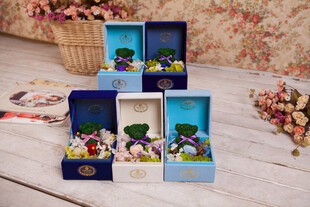 工艺品精致手办礼盒展示