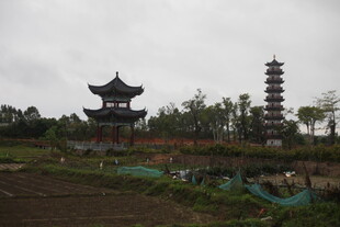 中式古建筑风景