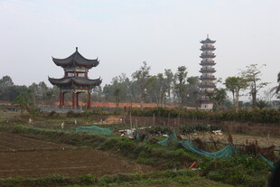 中式古建筑风景