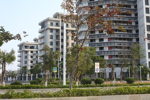 现代高层住宅景观