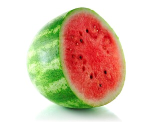 切开的新鲜西瓜