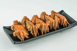 一盘美味大闸蟹