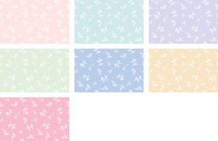 多彩波点图案背景素材