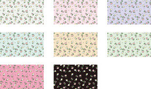 多彩波点图案背景素材