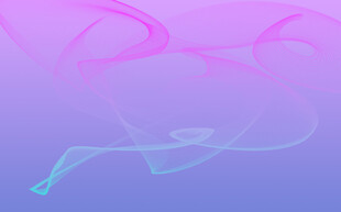 梦幻渐变色彩抽象线条图