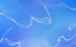 梦幻蓝色抽象线条背景