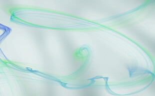 梦幻水墨色流动线条画面