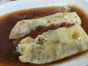 鸡蛋肠粉