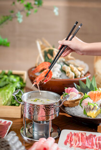丰盛火锅食材
