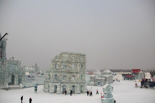 哈尔滨冰雪大世界壮观景象