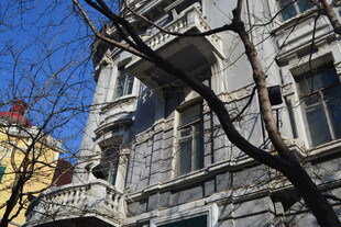 欧式古老建筑外观