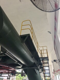 工业管道及检修梯场景