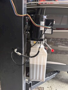 制冷设备内部组件特写