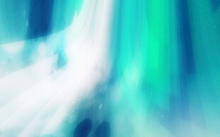 梦幻蓝绿渐变抽象背景