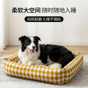 舒适狗窝让狗狗惬意安睡