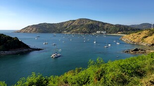 泰国普吉岛海湾景色