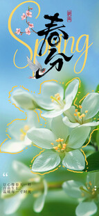 春分传统节日海报