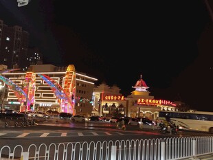 城市璀璨夜景