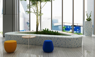 现代室内绿植景观布置