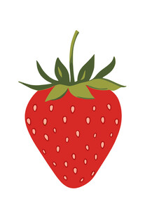 卡通草莓