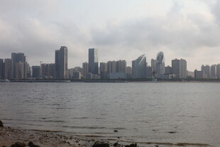 湛江城市滨水天际线景观