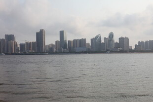 湛江城市滨水天际线景观