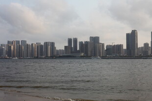 湛江城市滨水天际线景观