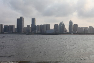 湛江城市滨水天际线景观