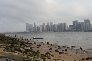 湛江海滨城市风光