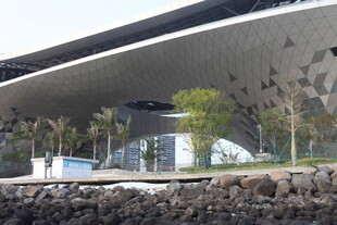 湛江现代风格建筑外观景观