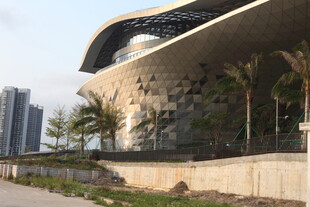 湛江现代风格独特建筑外观