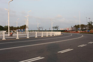 湛江空旷道路场景
