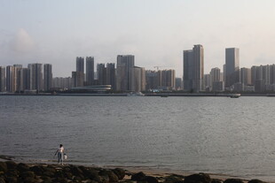 湛江城市滨水风光