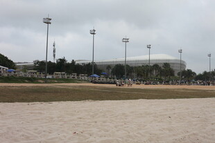 湛江户外运动场及周边景象